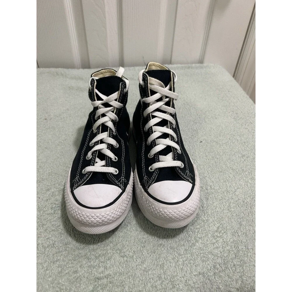 Converse Chuck Taylor All Star High Top Black Youth Size 5 Canvas Sneakers